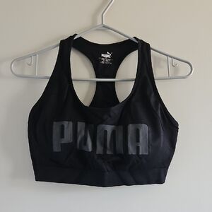 PUMA Women's Black Sports Bra